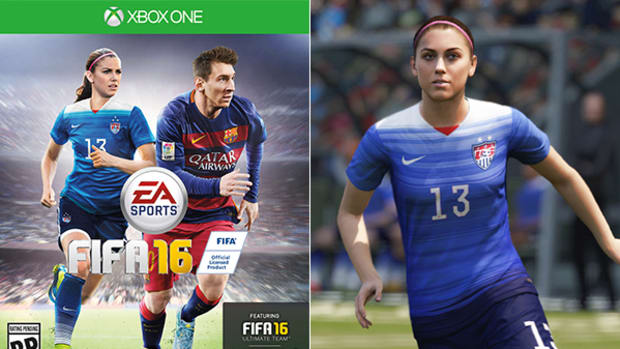 Women's Soccer Added to FIFA Video Game, Alex Morgan Shares the Cover of FIFA 16